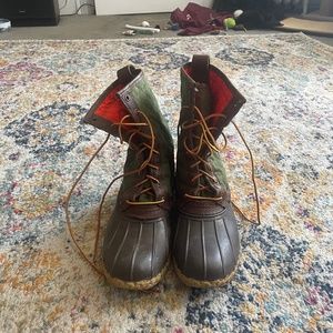 Men's LL Bean Duck Boots Size  9 M
